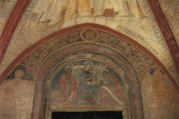 Abbazia di Sant'Antonio di Ranverso - Lunetta del portale